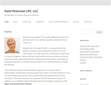 Tablet Screenshot of pattipeterson.com